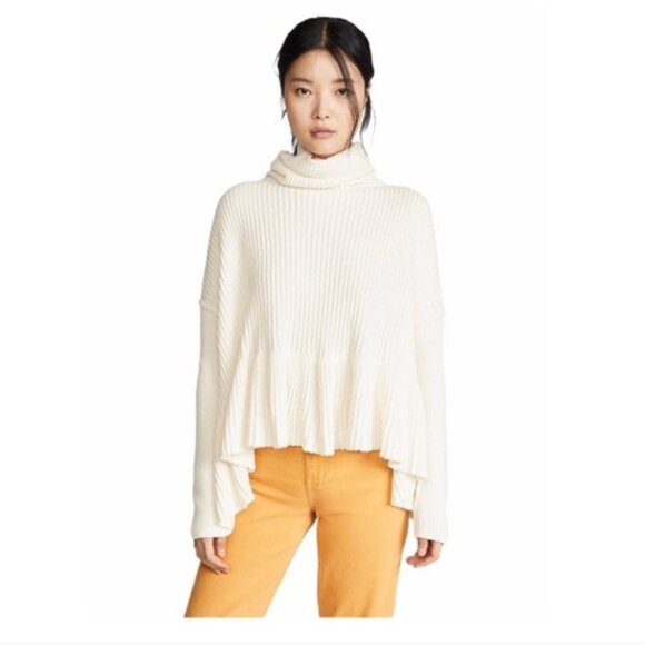 FREE PEOPLE LAYER CAKE SWEATER SMALL - Picture 1 of 10